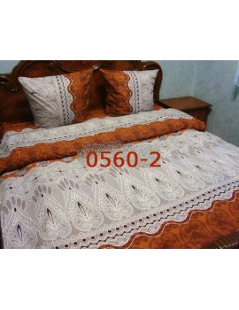 Двуспальный комплект постельного белья из бязи, Арт. 0560-2