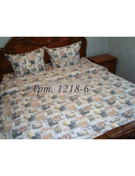 Двуспальный комплект постельного белья из бязи, Арт. 1218-6