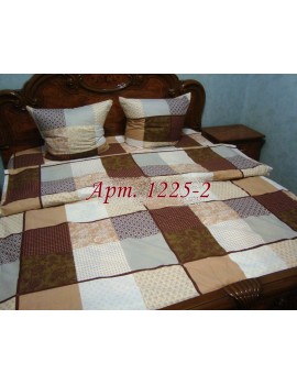 Полуторный комплект постельного белья из бязи, Арт. 1225-2