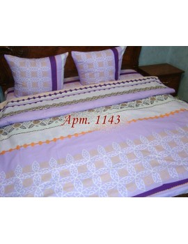 Семейный комплект постельного белья из бязи, Арт. 1143