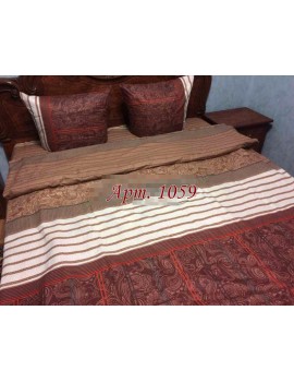 Семейный комплект постельного белья из бязи, Арт. 1059