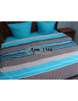 Двуспальный комплект постельного белья из бязи, Арт.  1366