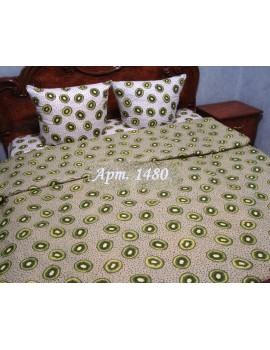 Евро-комплект постельного белья из бязи, Арт. 1480