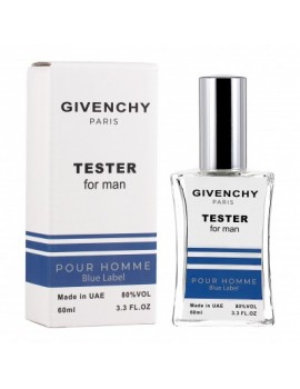 Тестер Givenchy Pour Homme Blue Label 60мл чоловічій