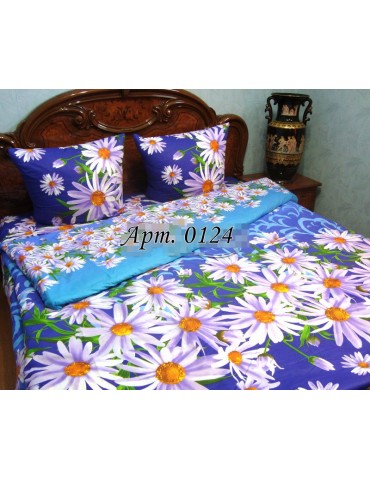 Двуспальный комплект постельного белья из бязи, Арт. 0124