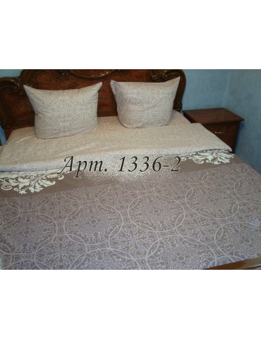 Двуспальный комплект постельного белья из бязи, абстракция в бежевых тонах Арт. 1336-2