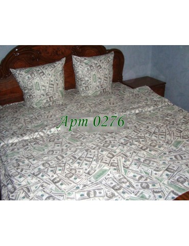 Евро-комплект постельного белья из бязи, Арт. 0276