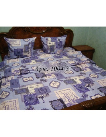 Семейный комплект постельного белья из бязи, Арт. 1004-3