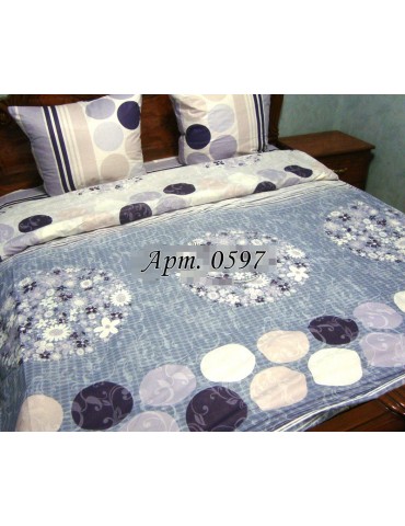 Семейный комплект постельного белья из бязи, Арт. 0597