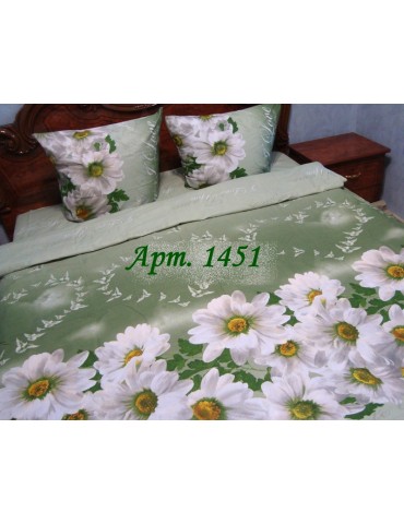 Двуспальный комплект постельного белья из бязи, Арт.  1451