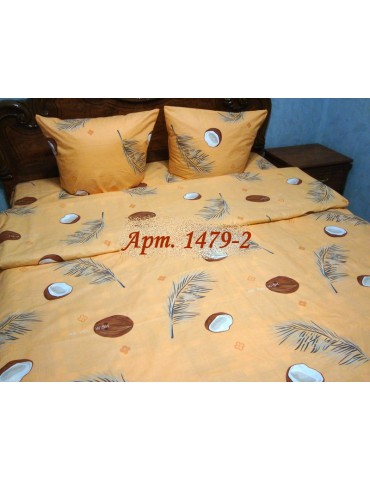 Полуторный комплект постельного белья из бязи, Арт. 1479-2