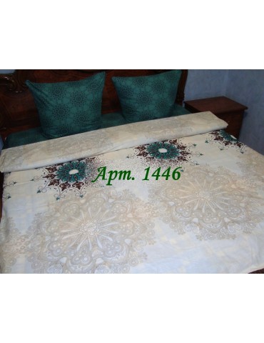 Семейный комплект постельного белья из бязи, Арт. 1446