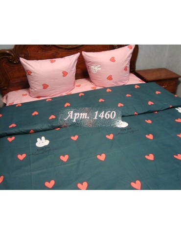 Семейный комплект постельного белья из бязи, Арт. 1460