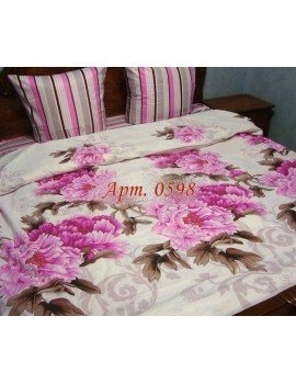 Двуспальный комплект постельного белья из бязи, Арт. 0598 (БЕЗ компаньона)