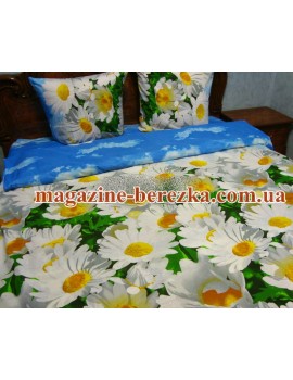 Семейный комплект постельного белья из бязи, Арт. 0734