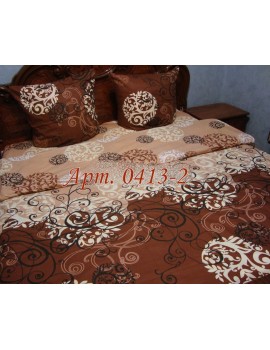 Семейный комплект постельного белья из бязи, Арт. 0413-2