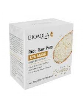 Патчі для очей Bioaqua Rice Raw Pulp з екстрактом рису (60 штук, 30 пар)