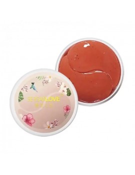 Гідрогелеві патчі для очей Sersanlove Roselle Lady Eye gel patch з гібіскусом 60 шт.