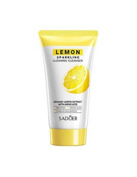 Пінка для обличчя Sadoer Organic Lemon з екстрактом лимона 150 g