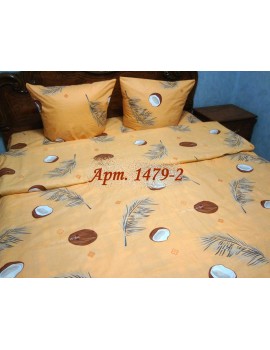 Семейный комплект постельного белья из бязи, Арт. 1479-2