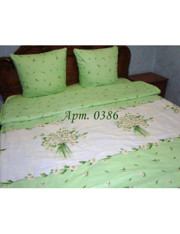 Двуспальный комплект постельного белья из бязи, Арт. 0386