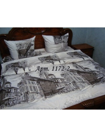 Двуспальный комплект постельного белья из бязи, Арт. 1172-2