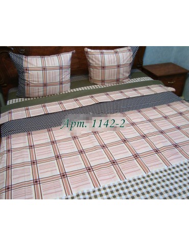 Семейный комплект постельного белья из бязи, Арт. 1142-2