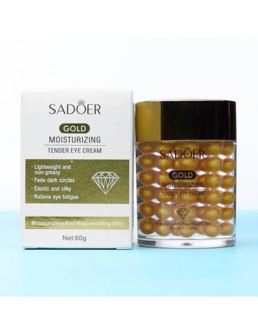 Зволожувальний крем для очей Sadoer Gold Moisturizing Tender Eye Cream з 24К золотом 60 g