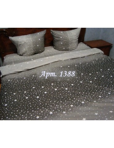 Двуспальный комплект постельного белья из бязи, Арт.  1388
