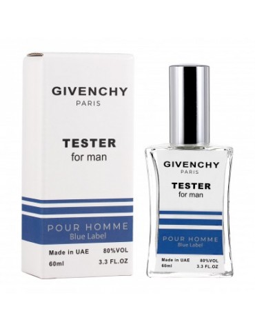Тестер Givenchy Pour Homme Blue Label 60мл чоловічій